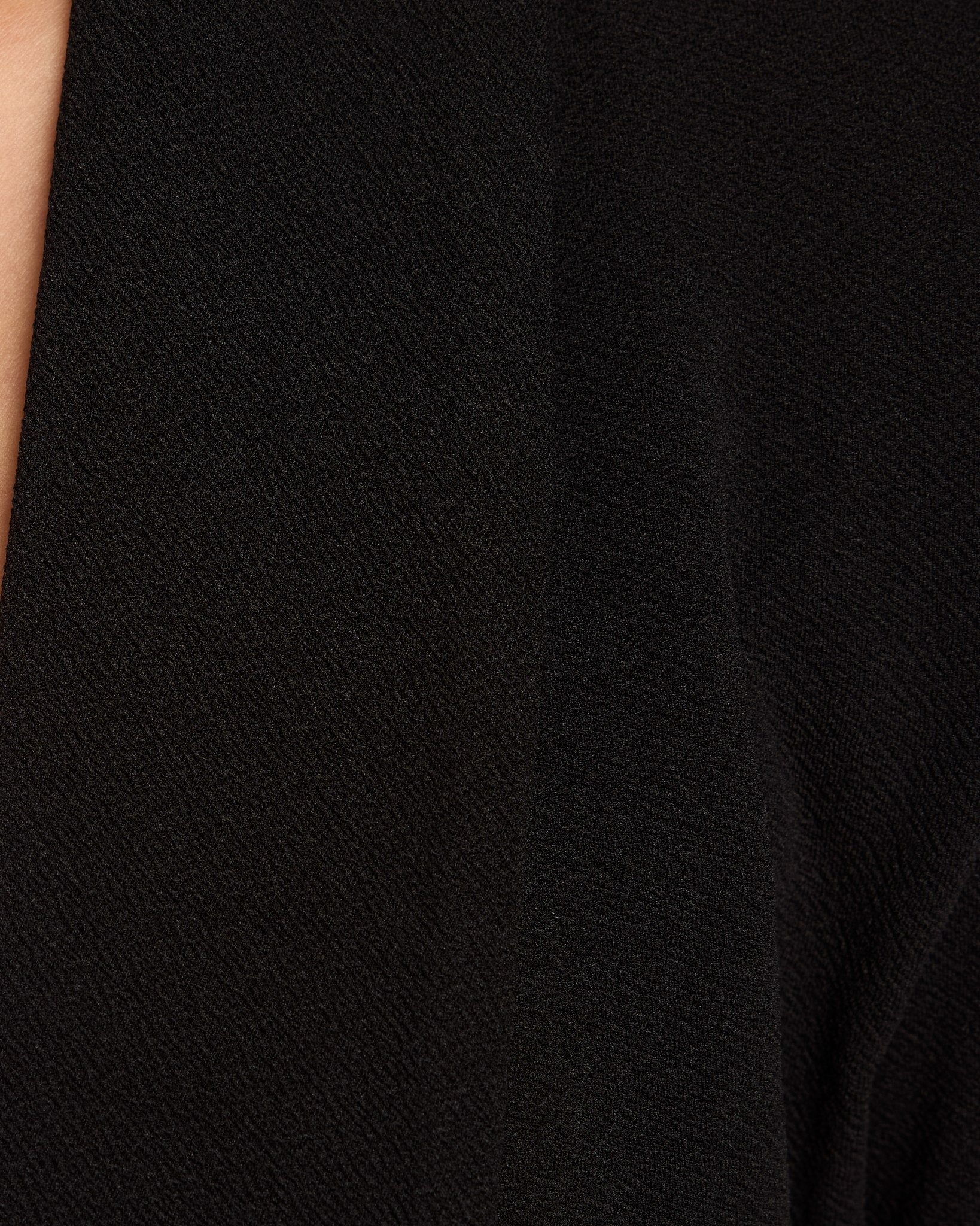 Black $|& Lemon Tart Melanie Open Front Blazer - SOF Detail