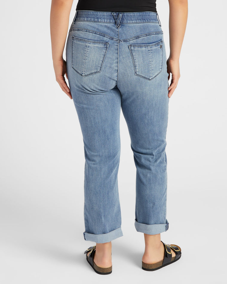 Blue $|& Democracy "Ab"Solution Girlfriend Jeans - SOF Back