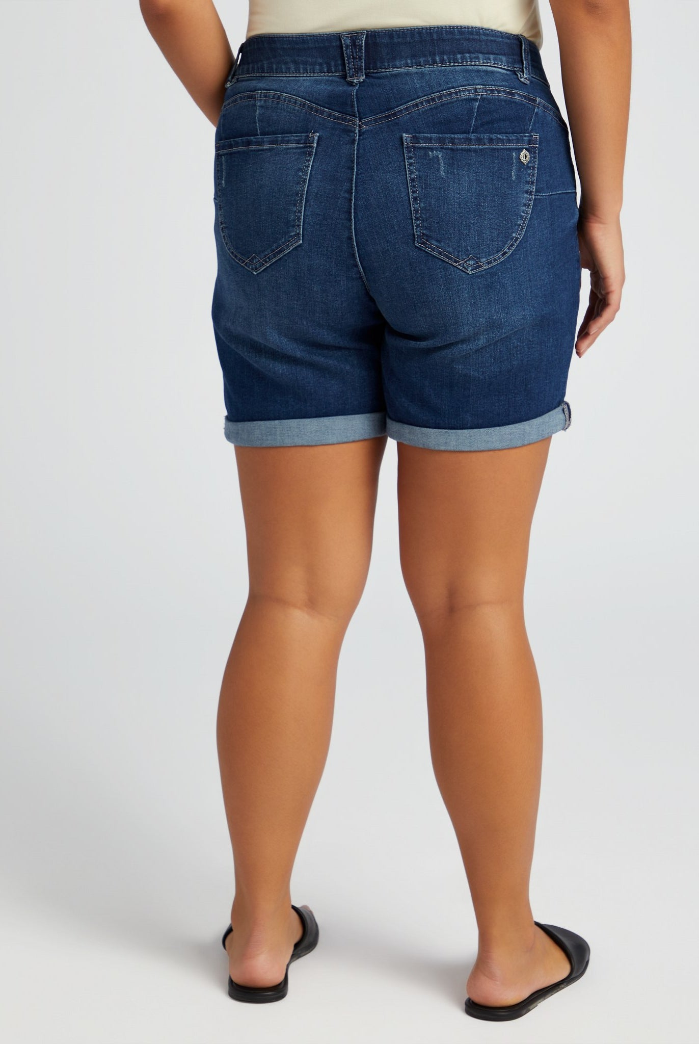 Blue $|& Democracy AbSolution Cuffed Short - SOF Back