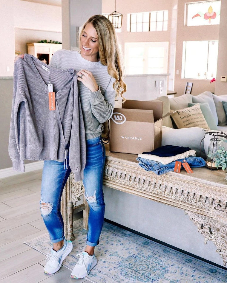 Opal Grey $|& Gentle Fawn Camille Pullover Sweater - UGC On Fig