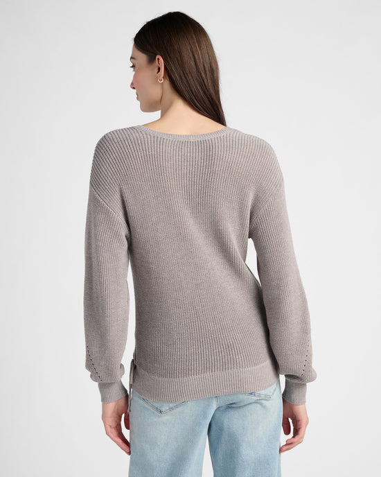 Opal Grey $|& Gentle Fawn Camille Pullover Sweater - SOF Front