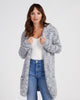 Boucle Hooded Cardigan