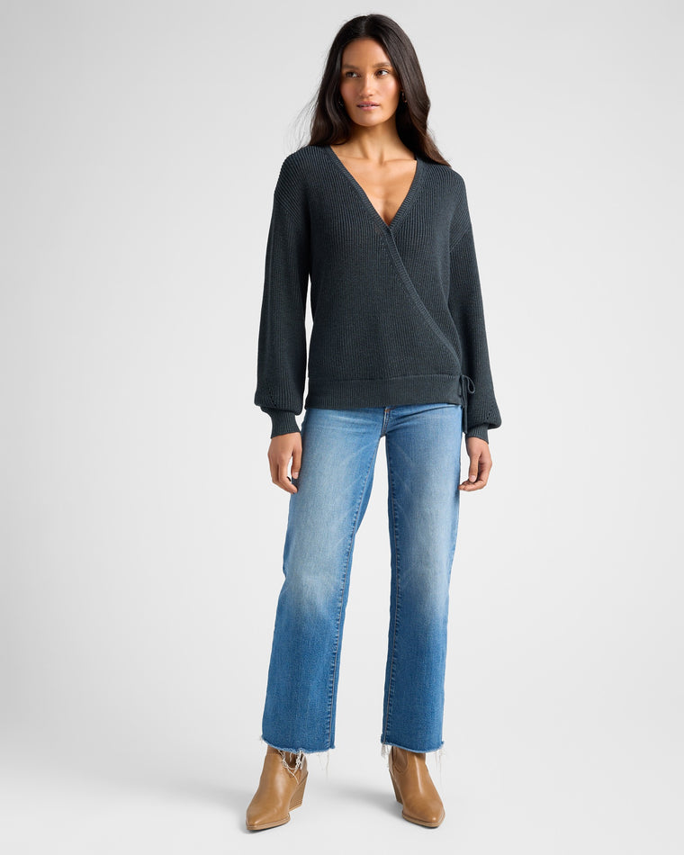 H. Spruce $|& Gentle Fawn Camille Pullover Sweater - SOF Full Front