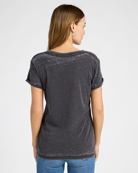 Black $|& Recycled Karma Aerosmith Graphic Tee - SOF Back