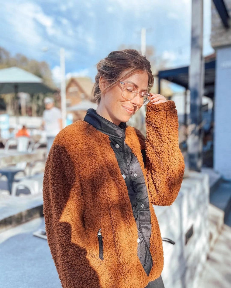 Copper Black $|& Thread & Supply Lakeport Sherpa Jacket - UGC On Fig
