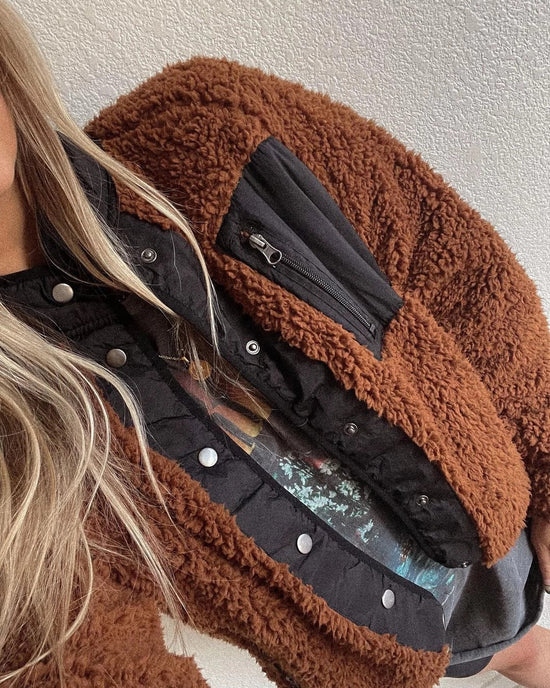 Copper Black $|& Thread & Supply Lakeport Sherpa Jacket - UGC On Fig