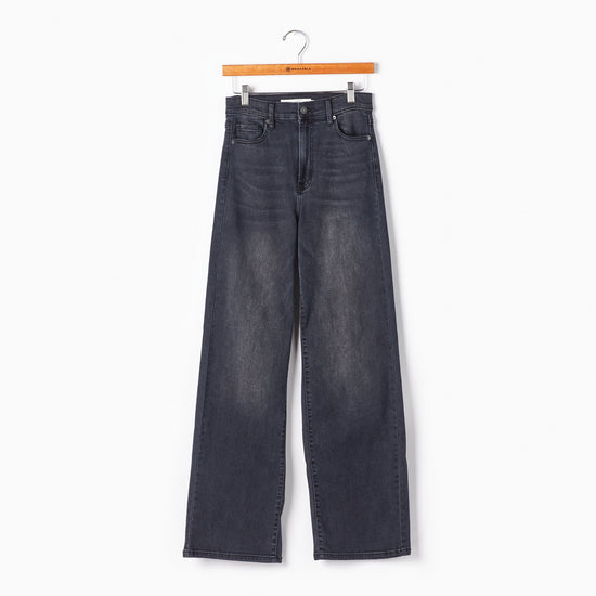 Washed Black $|& Hidden The Logan Dad Jeans - Hanger Front