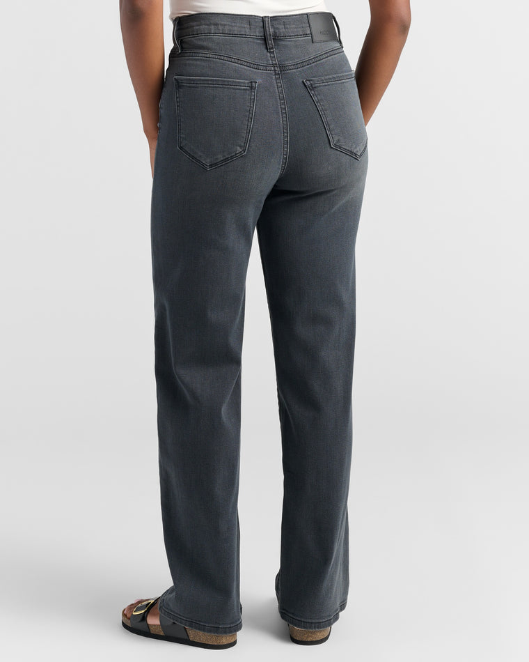 Washed Black $|& Hidden The Logan Dad Jeans - SOF Back
