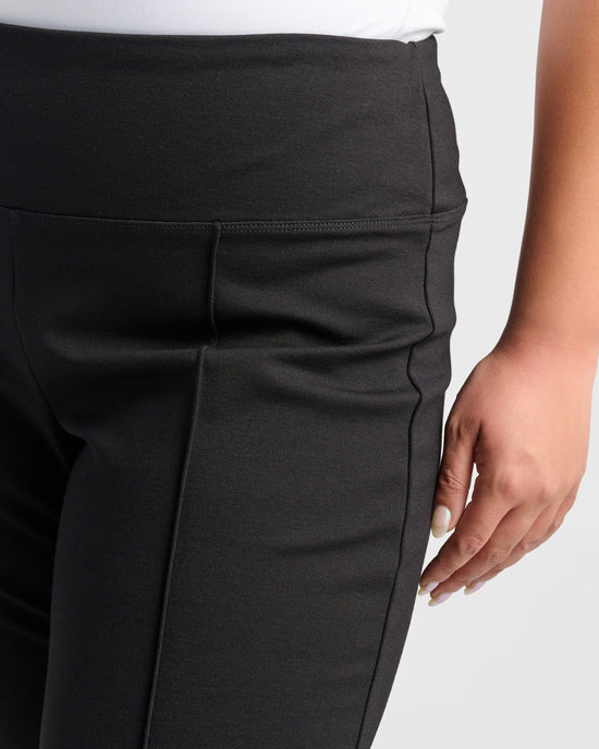 Black $|& Liverpool Kelsey Flare Trouser - SOF Detail