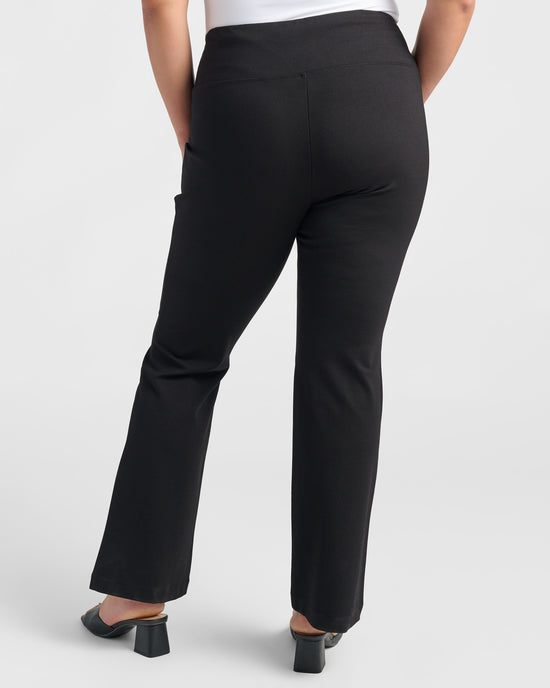 Black $|& Liverpool Kelsey Flare Trouser - SOF Back