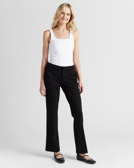 Black $|& Liverpool Kelsey Flare Trouser - SOF Full Front