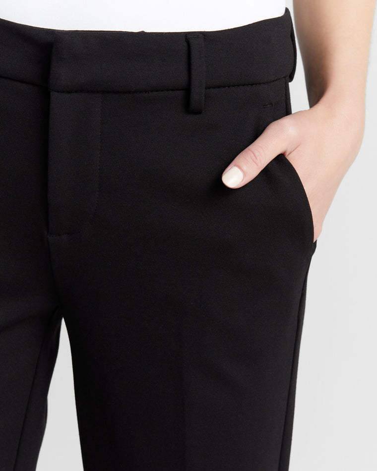 Black $|& Liverpool Kelsey Flare Trouser - SOF Detail