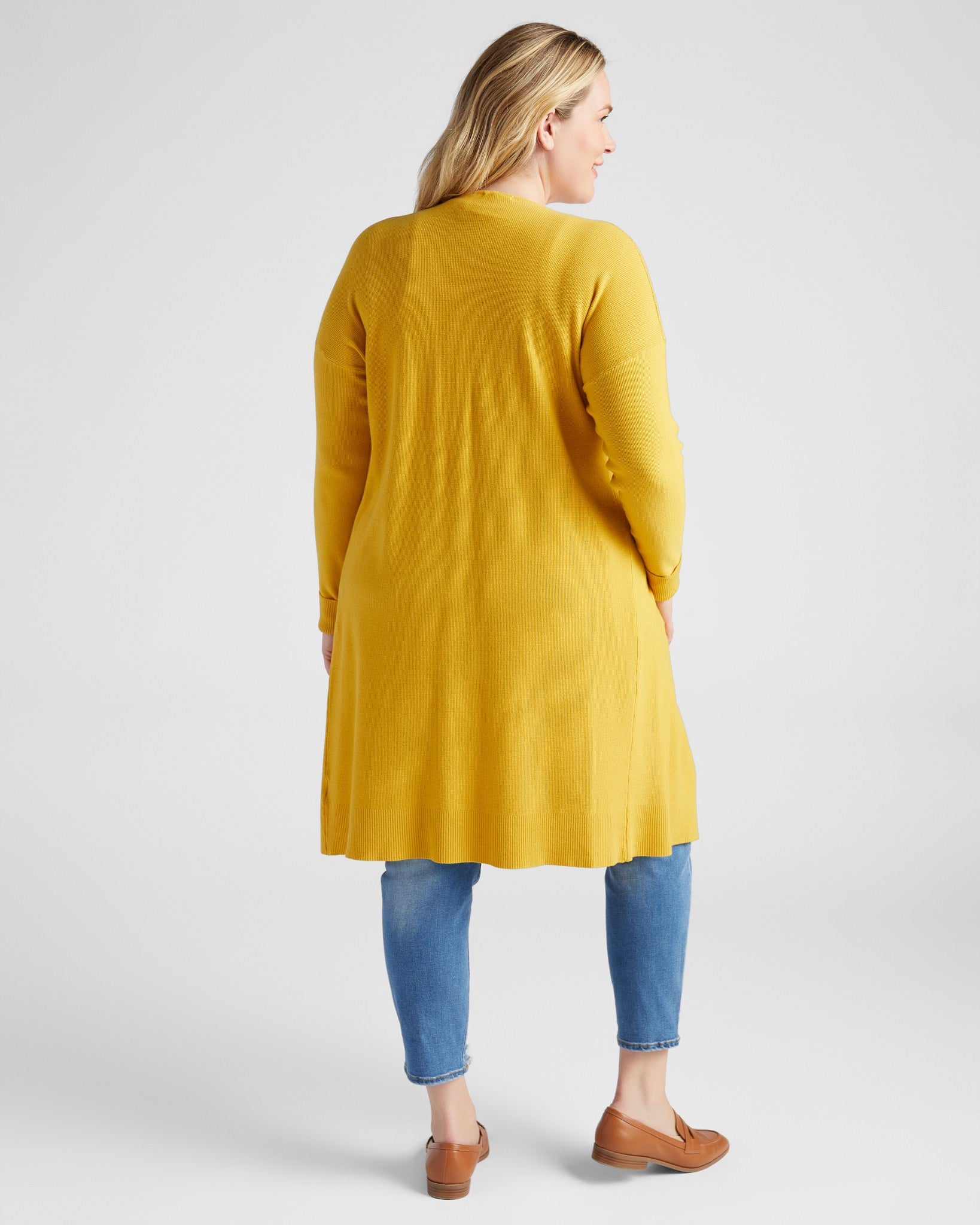 Dandelion $|& Tea N Rose Soft Touch Sweater Cardigan - SOF Back