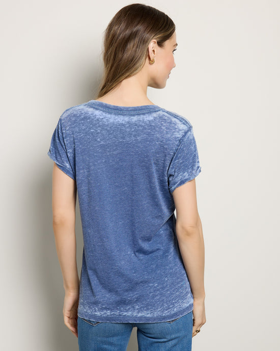 Navy $|& Recycled Karma Miller Hamm's Brewing Graphic Tee - SOF Back