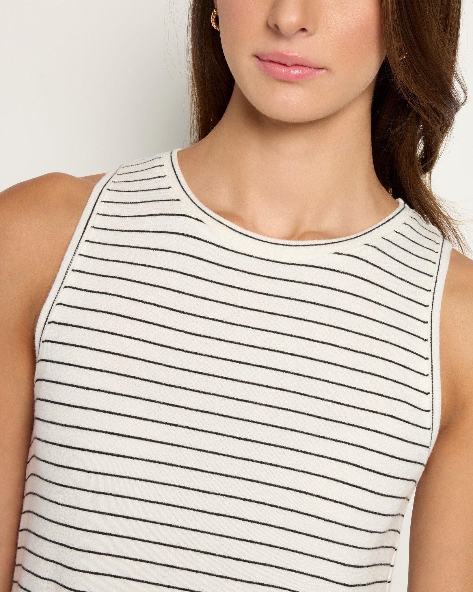 Noir Stripe $|& Thread & Supply Sinclair Stripe Tank - SOF Full Front