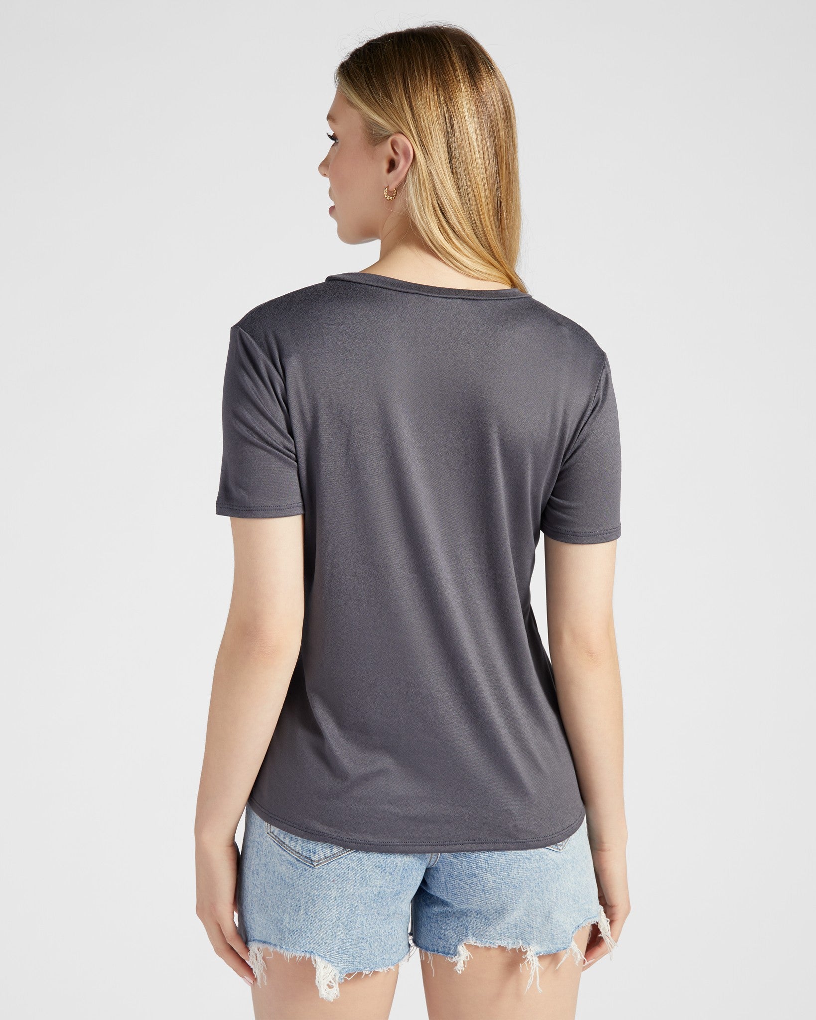 Charcoal $|& Polagram Nashville Music City Graphic Tee - SOF Back