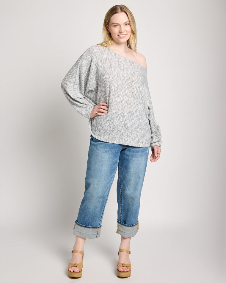Charcoal $|& Sadie & Sage Billie Dolman Top - UGC On Fig