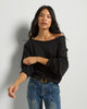 Brooksville One Shoulder Sweatshirt