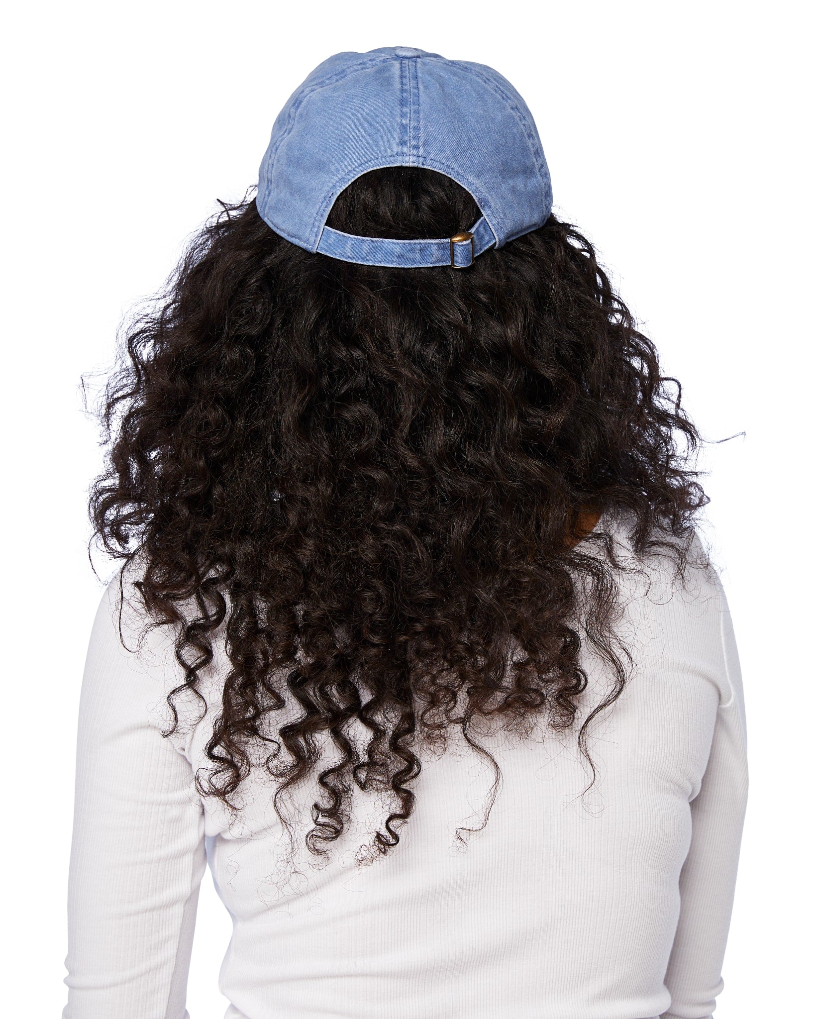 Denim Blue $|& David & Young Mama Bear Baseball Hat - SOF Back