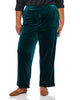 Wide Leg Velvet Pants