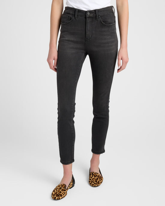 Luca Grey $|& Mica Denim Mid Rise Ankle Skinny Jeans - SOF Front