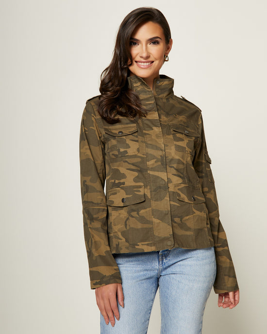 Camo $|& Thread & Supply Utility Jacket - SOF Front