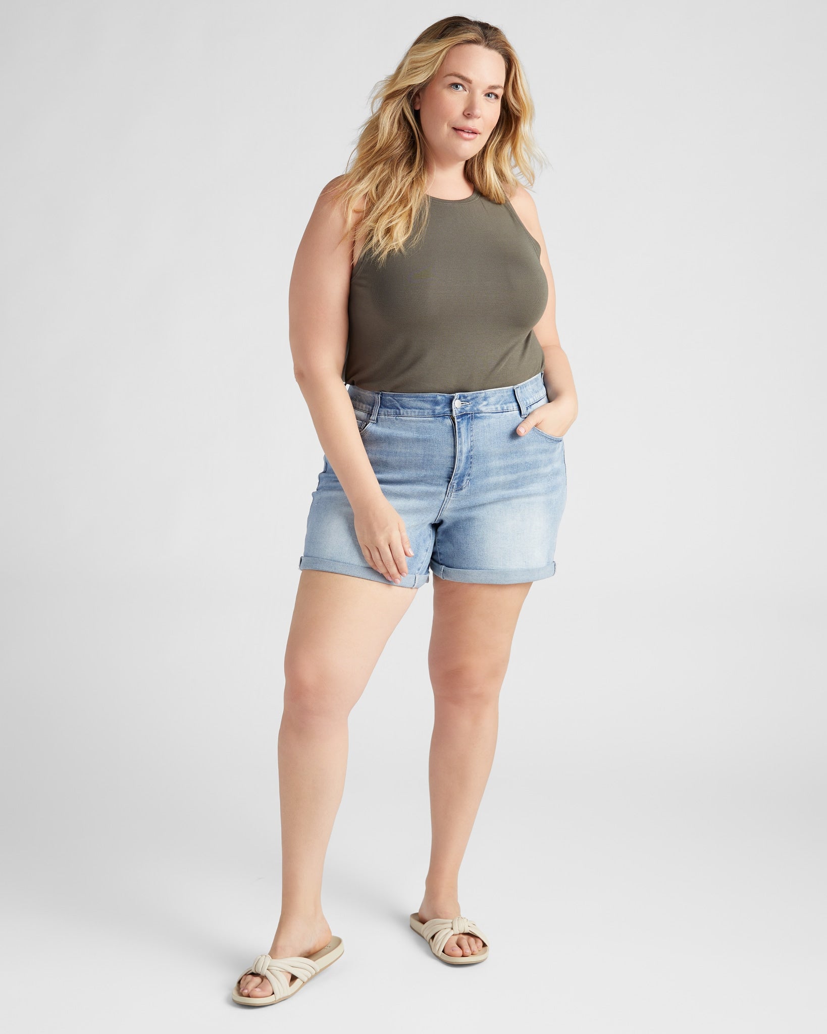 Eucalyptus $|& Thread & Supply Sinclair Tank - SOF Full Front