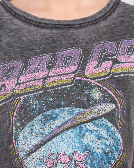 Black $|& Recycled Karma Bad Company Graphic Tee - SOF Full Front