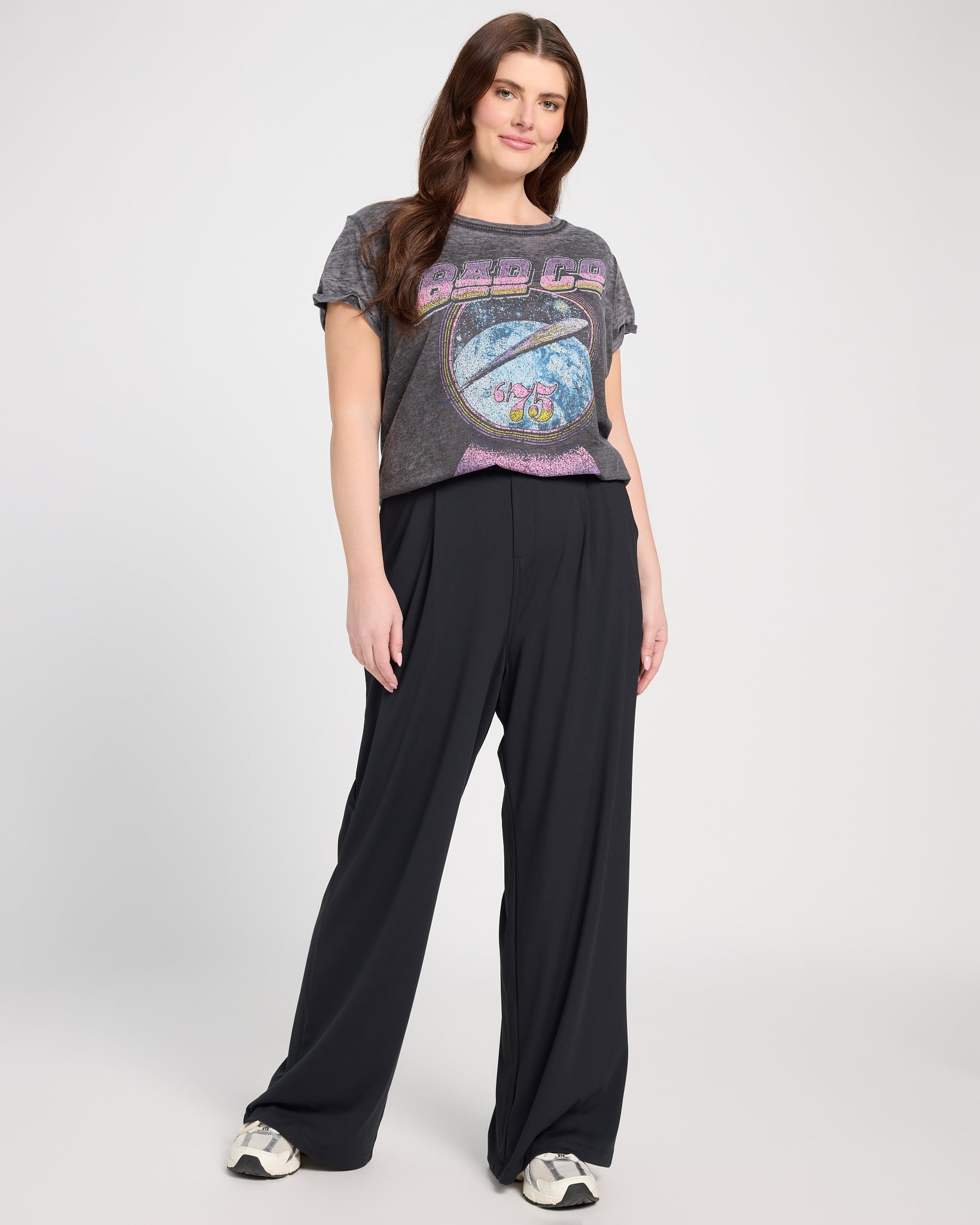 Black $|& Recycled Karma Bad Company Graphic Tee - UGC On Fig