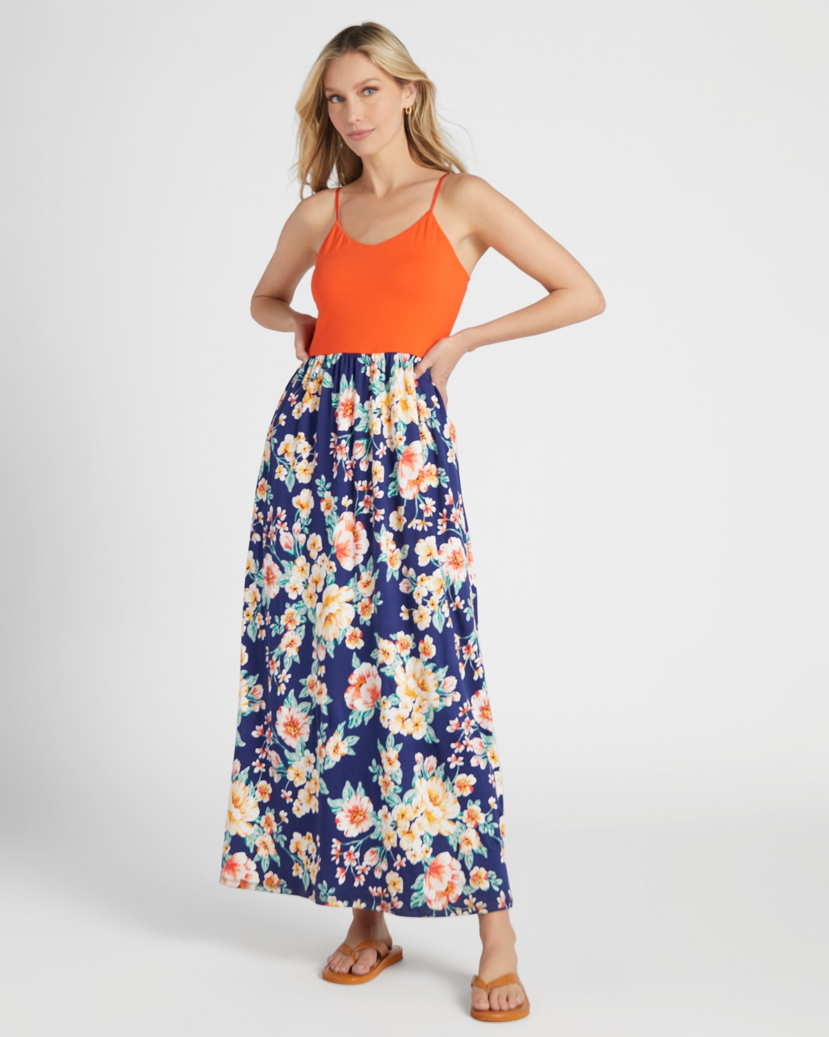 Vanilla bay sale floral maxi dress