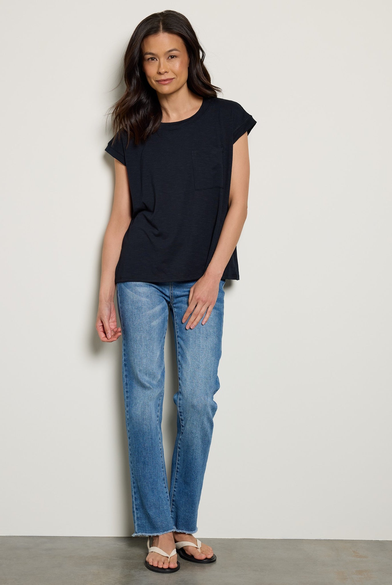 Black $|& SEAS Merrit Island Short Sleeve Tee - UGC On Fig