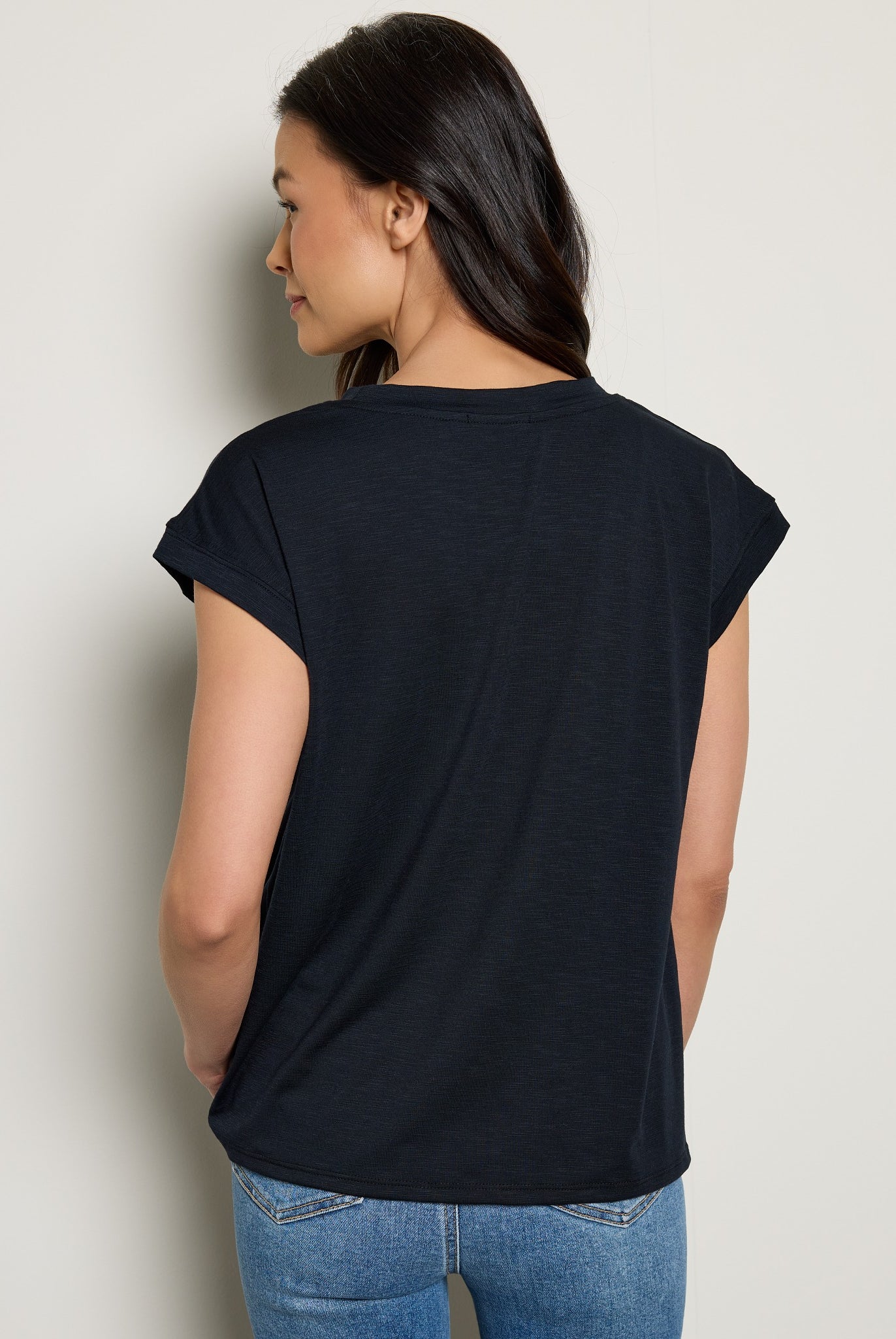 Black $|& SEAS Merrit Island Short Sleeve Tee - SOF Back