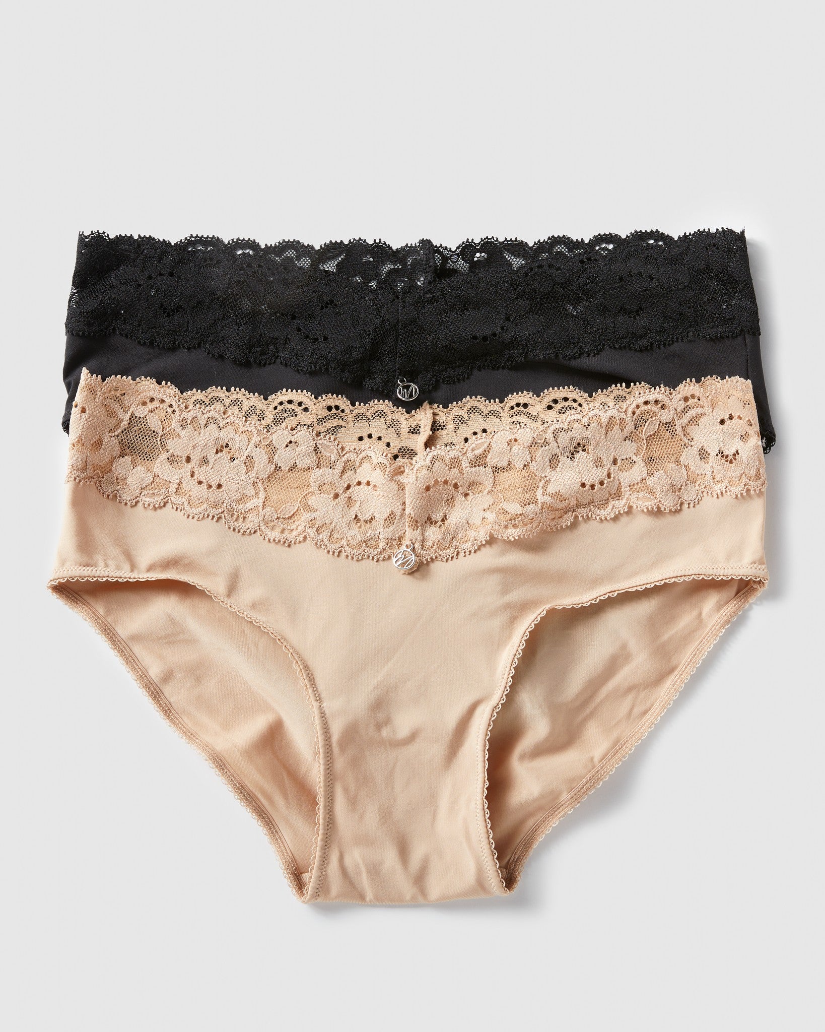 Black/Sand 2 Pack $|& Montelle Hipster - SOF Front