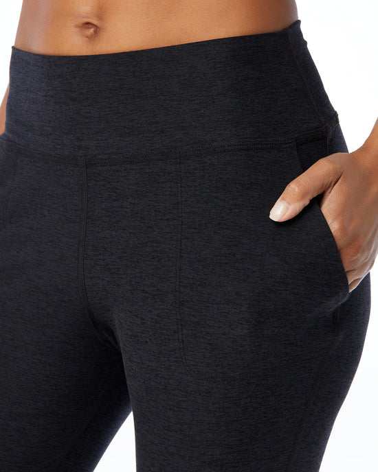 Night Sky $|& Interval FlowHeather Sculpt Motion Jogger - SOF Detail