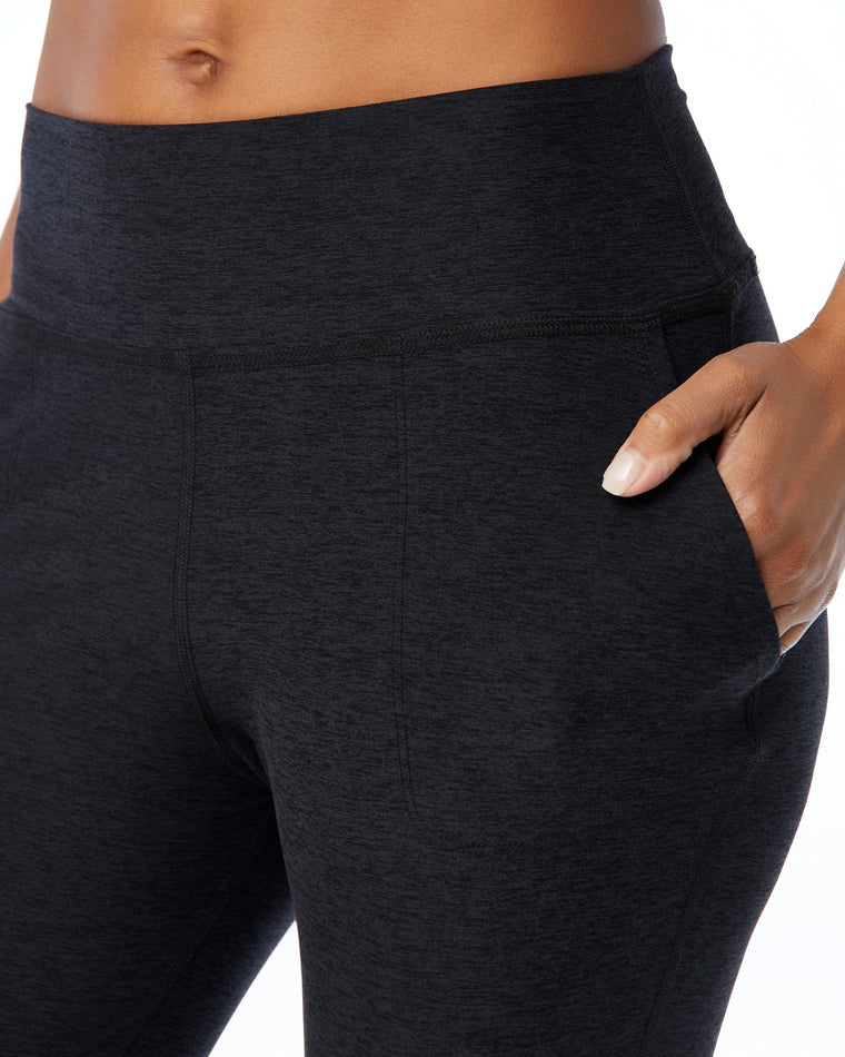 Night Sky $|& Interval FlowHeather Sculpt Motion Jogger - SOF Detail