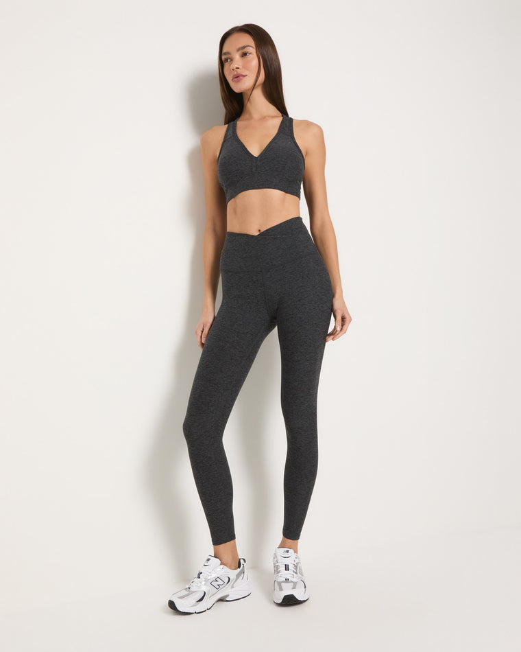 Heather Charcoal $|& Interval FlowHeather Sculpt Enhearten Bra - UGC On Fig