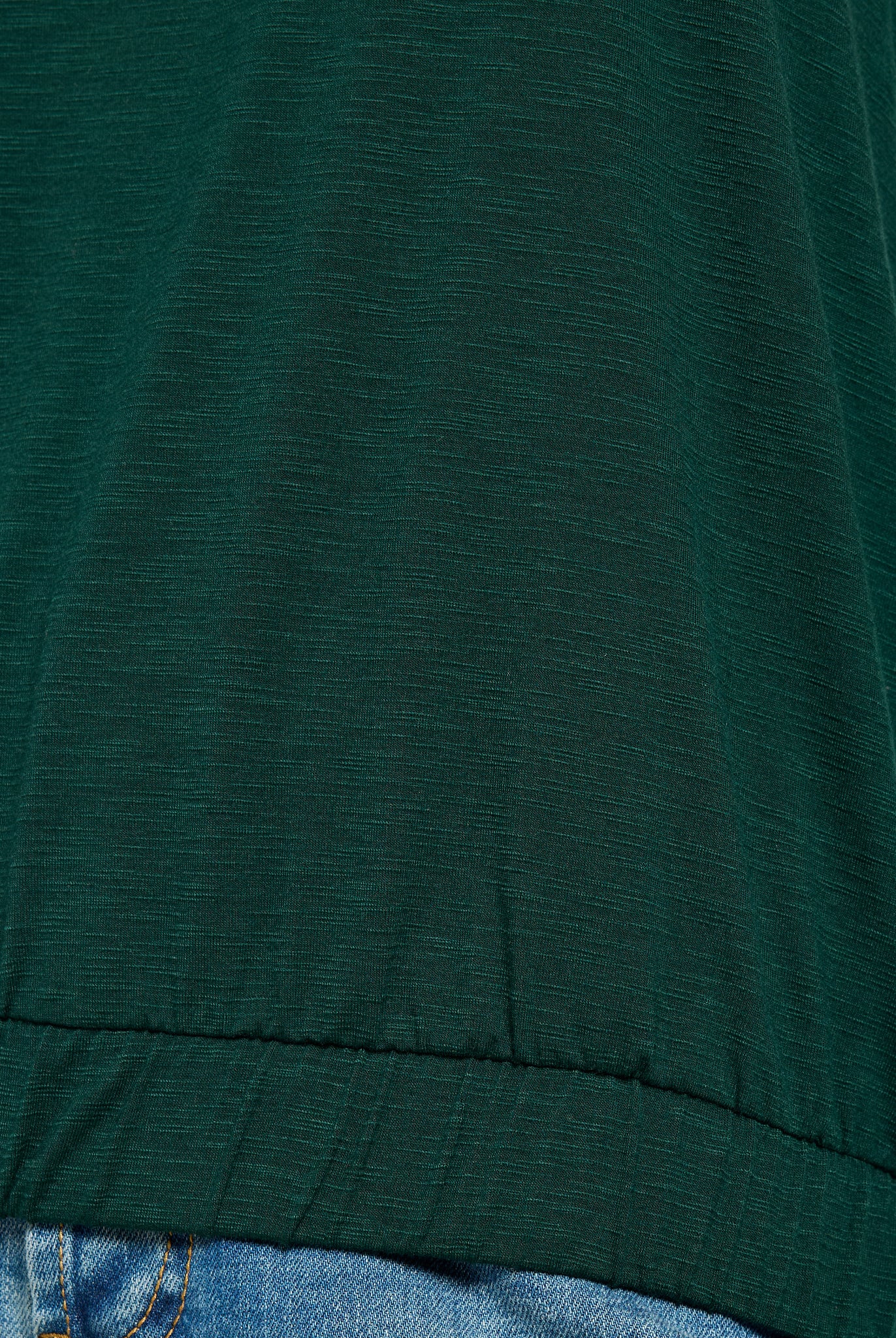 Hunter Green $|& SEAS Redwood City Banded Slub Tank - SOF Full Front