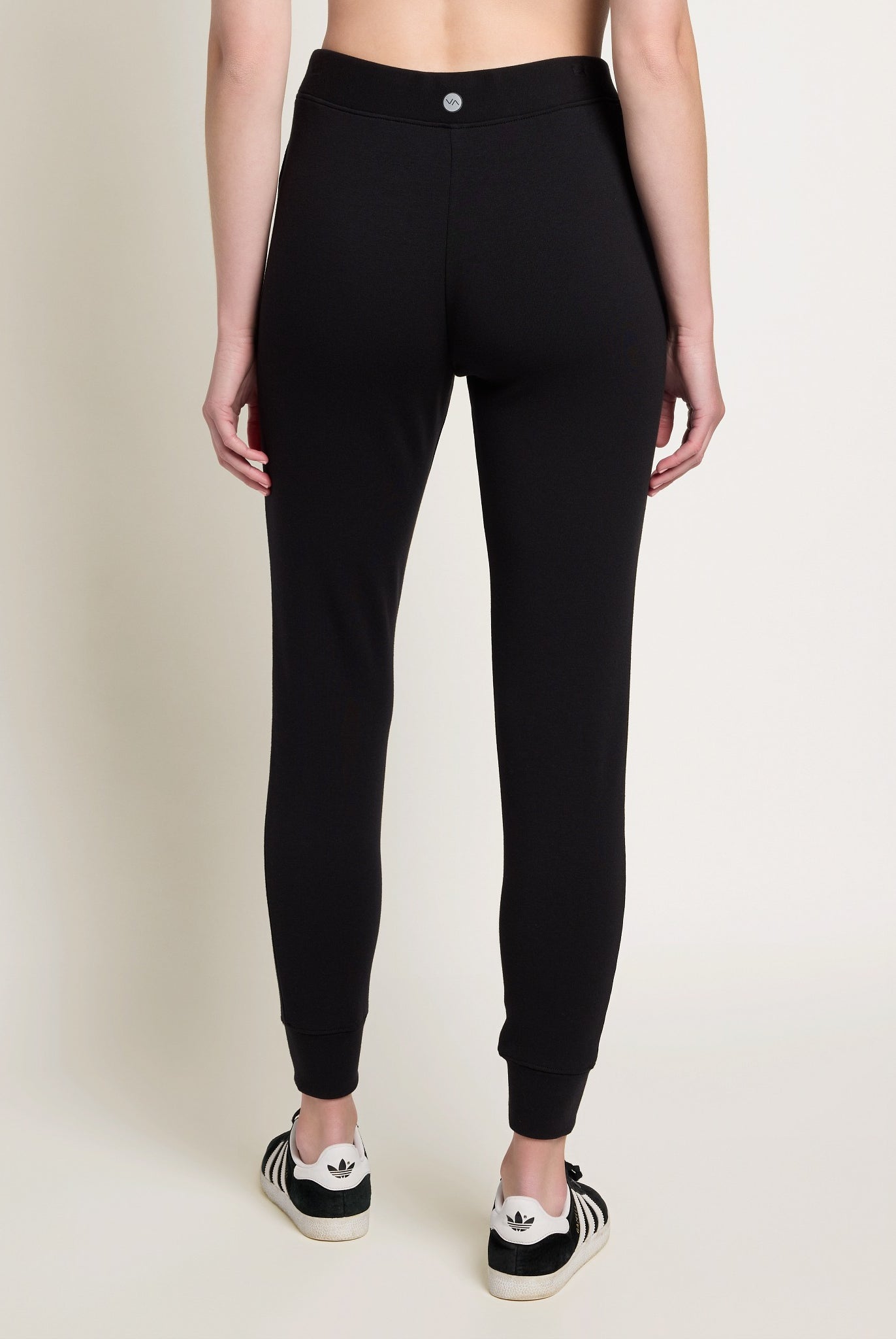 Black $|& Interval Crescent Joggers - SOF Back