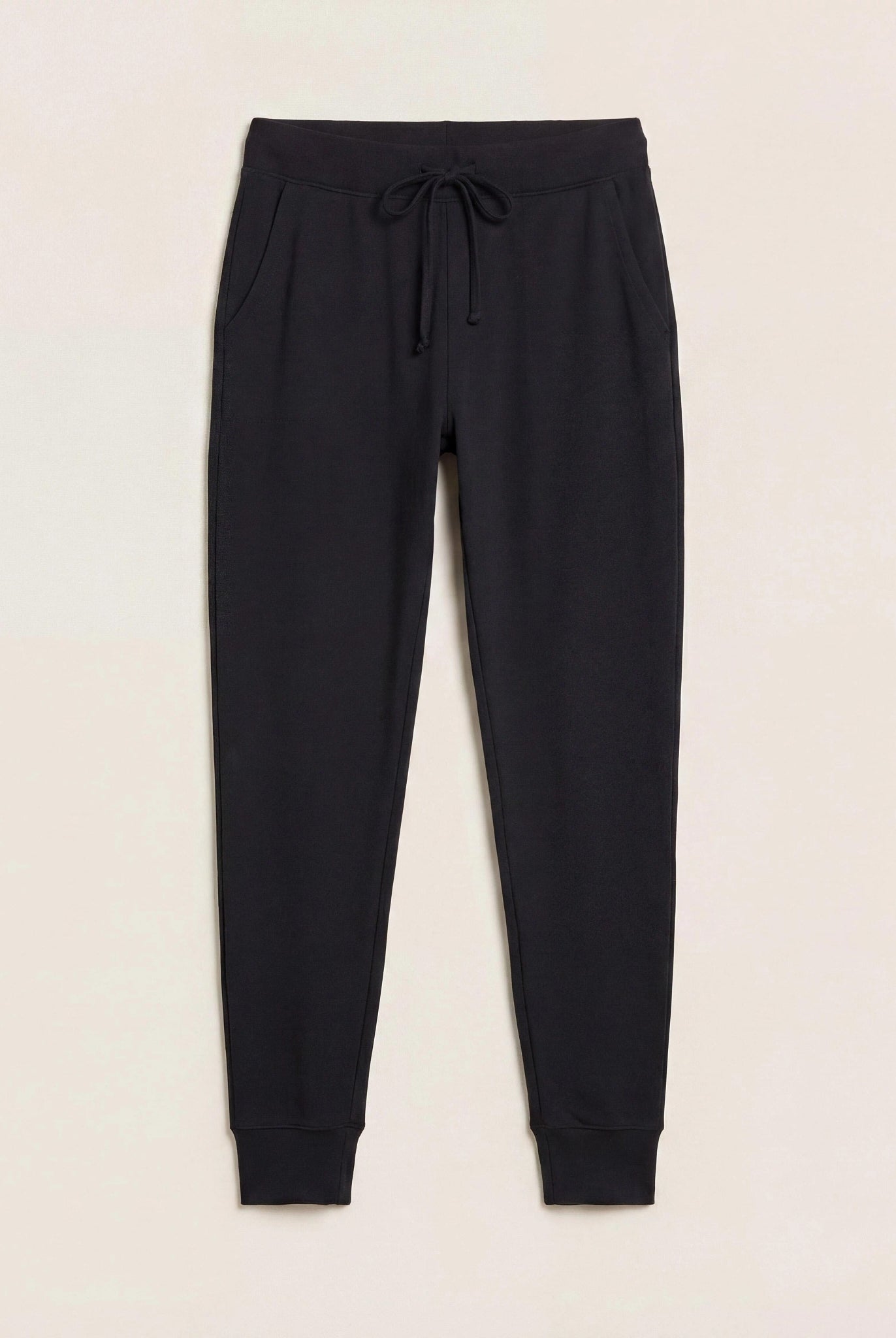 Black $|& Interval Crescent Joggers - Hanger Detail