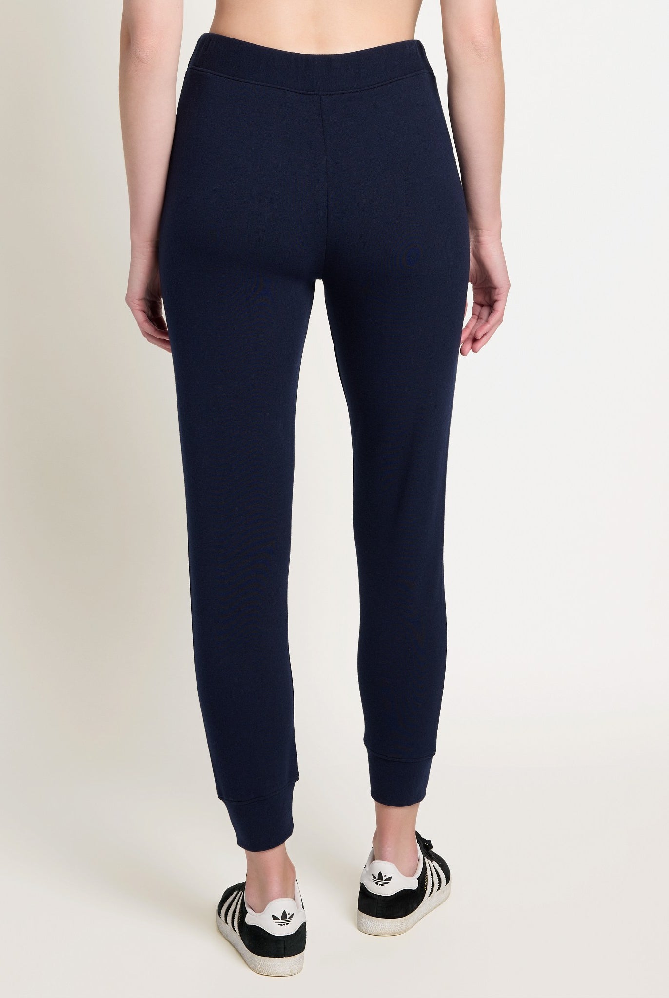 Navy $|& Interval Crescent Joggers - SOF Back