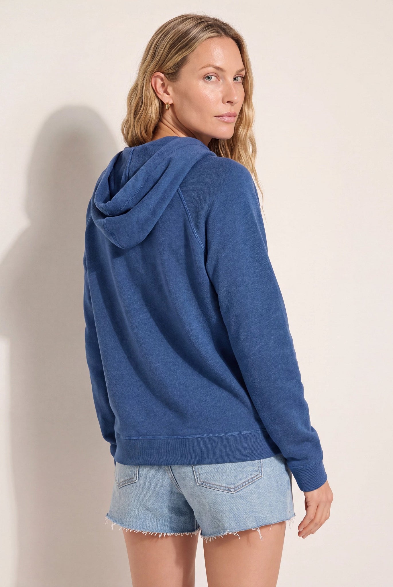 Navy $|& SEAS Salty Graphic Hoodie - SOF Front