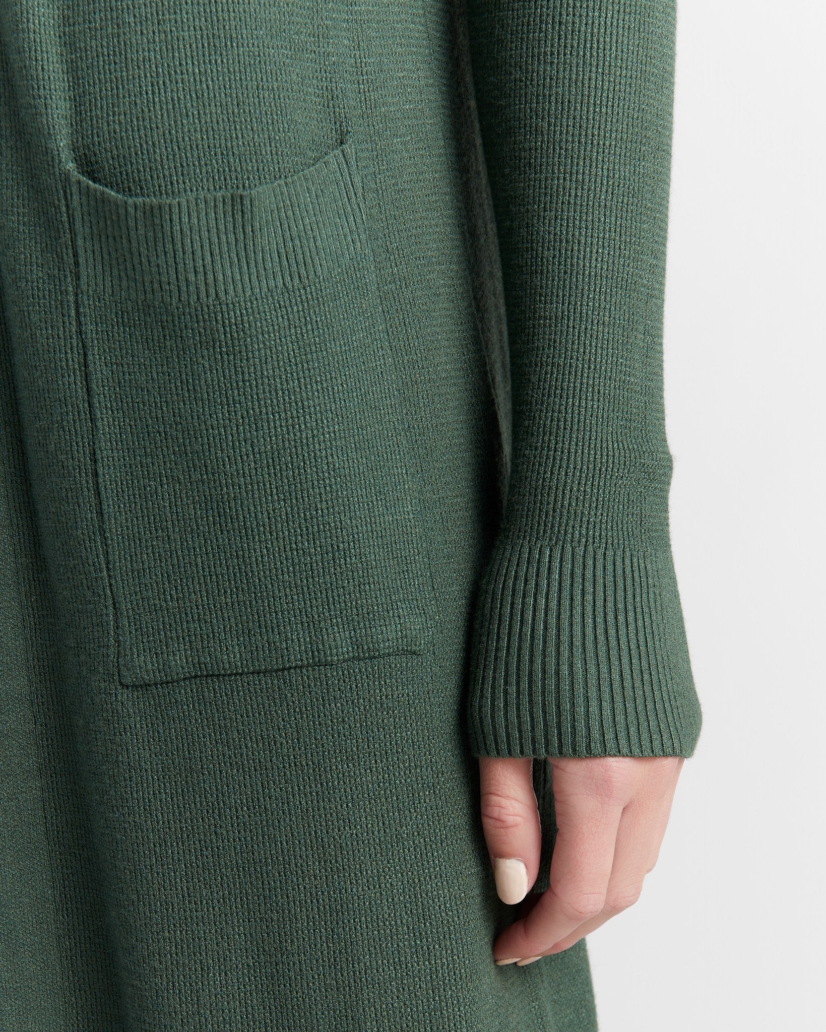 Pine $|& Tea N Rose Soft Touch Sweater Cardigan - SOF Detail