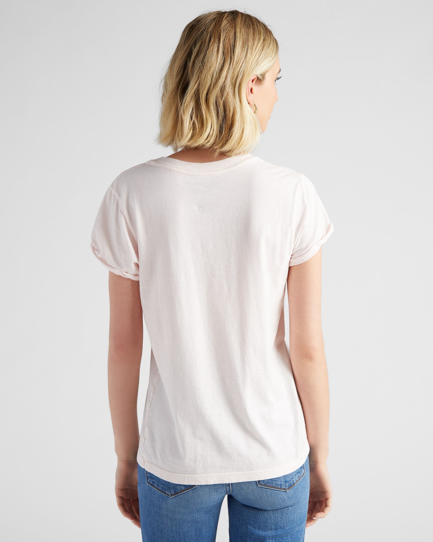 Petal $|& Recycled Karma/Teegrams Don't Be Short Sleeve Graphic Tee - SOF Back