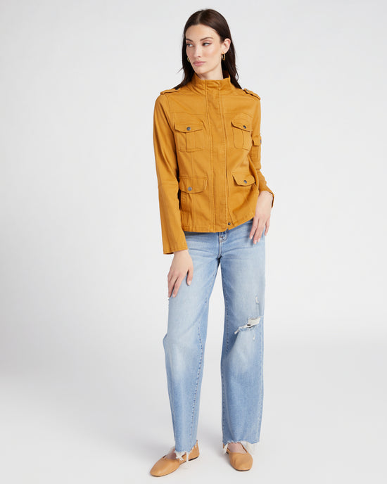 Ochre $|& Thread & Supply Utility Jacket - SOF Full Front