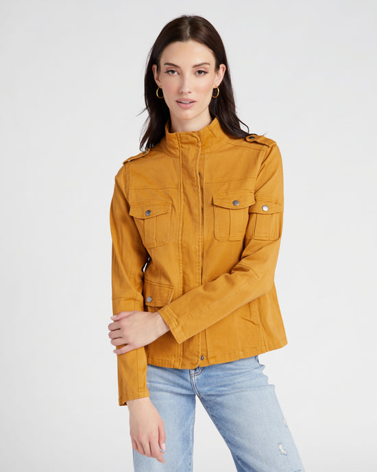 Ochre $|& Thread & Supply Utility Jacket - SOF Front