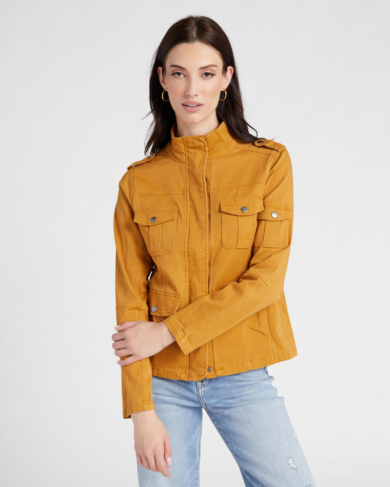 Ochre $|& Thread & Supply Utility Jacket - SOF Front