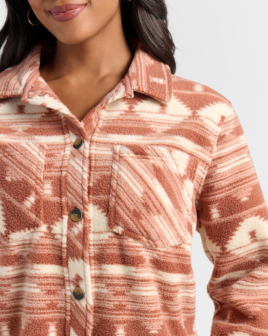 Rust Cream Aztec $|& Thread & Supply Chayton Jacket - SOF Detail