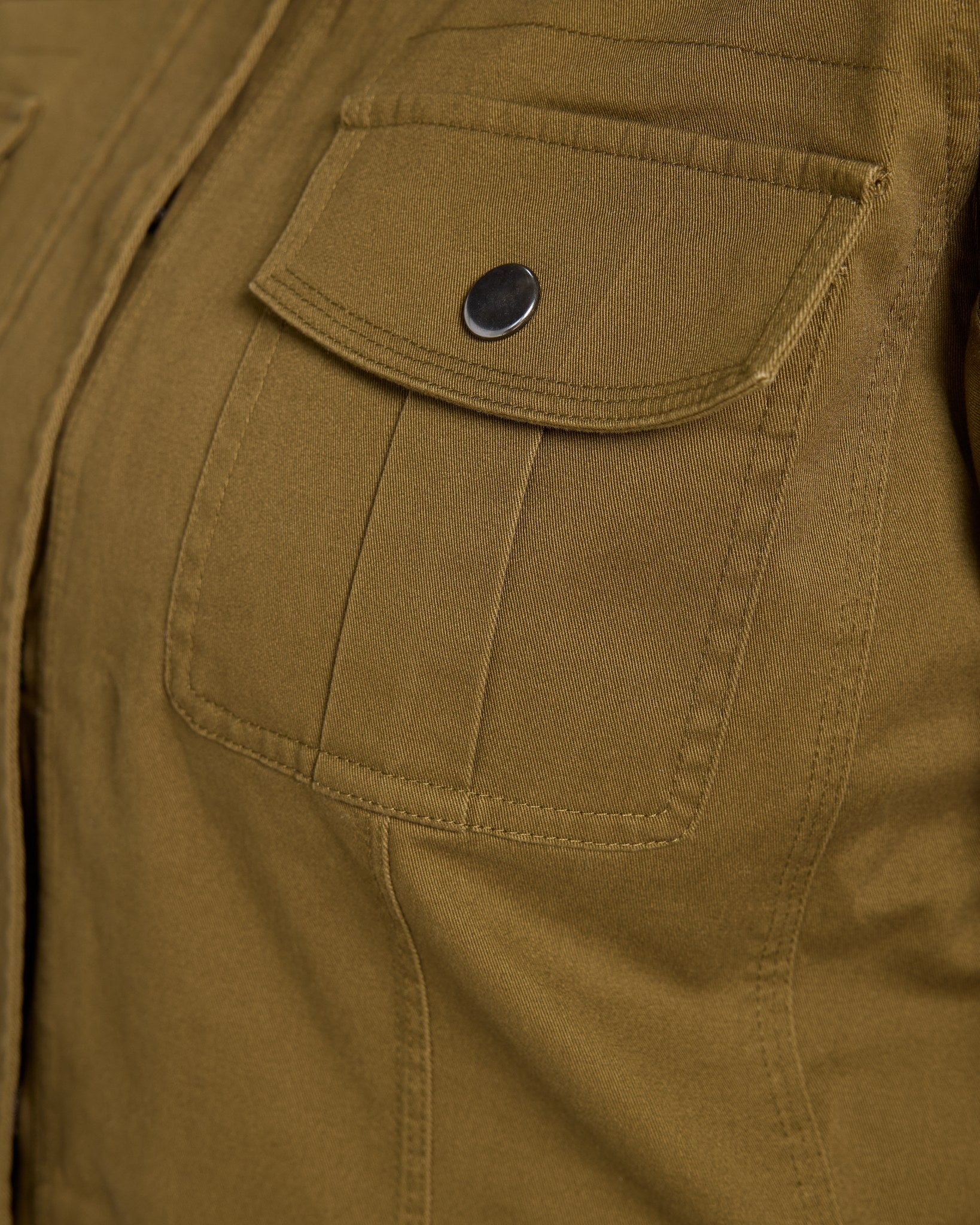 Dark Green $|& Thread & Supply Utility Jacket - SOF Full Front