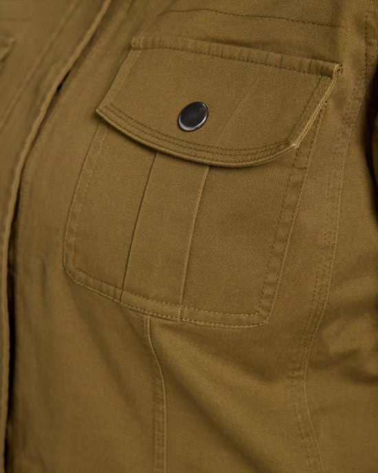 Dark Green $|& Thread & Supply Utility Jacket - SOF Full Front