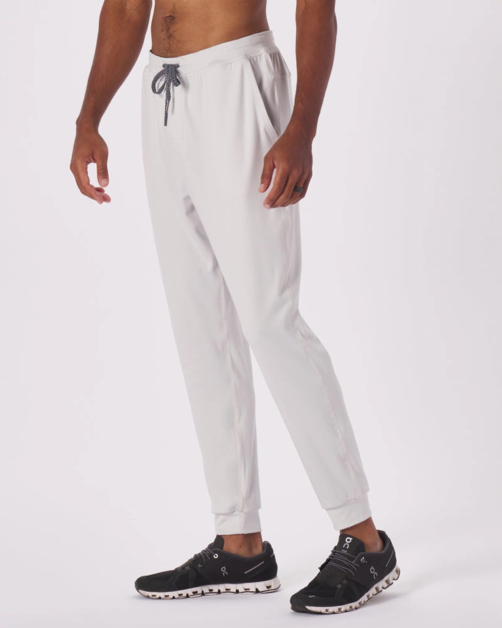 Ash Grey $|& Glyder Medalist Jogger - VOF Side